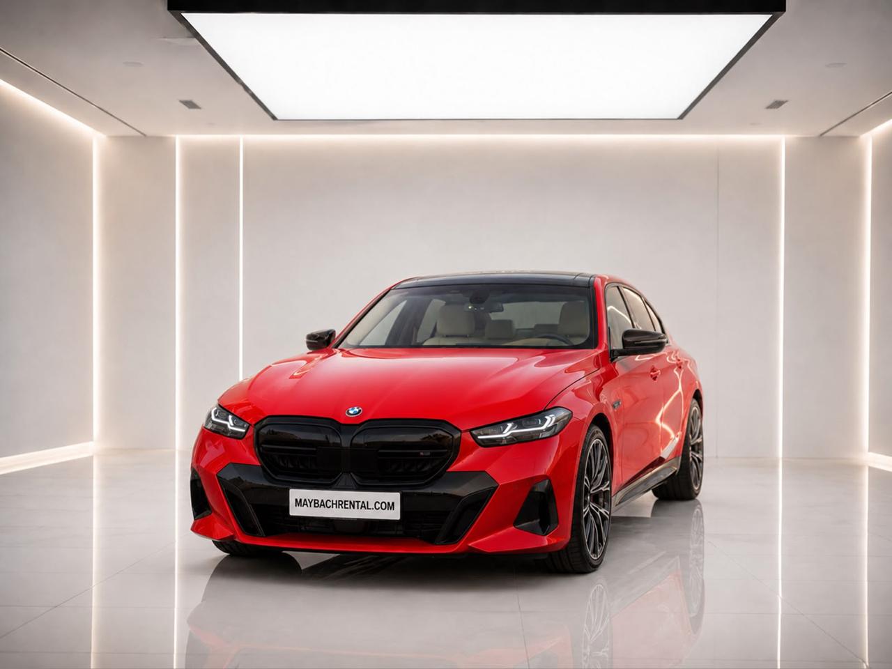 BMW M5 New Shape Red