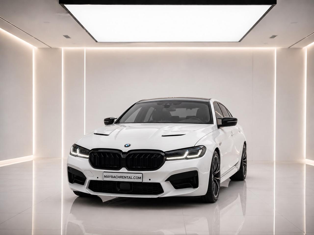 BMW M5 New Shape White